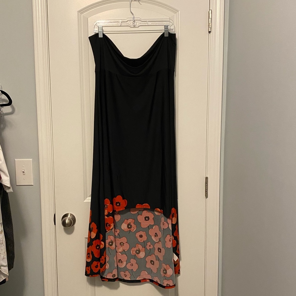 3X Lularoe Olivia High-Low Skirt